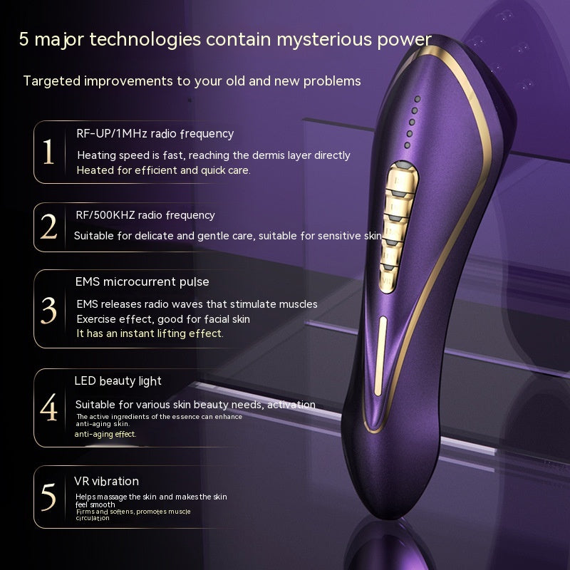 Micro-Current RF IPL Skin Care Device for Face Lifting and Rejuvenation