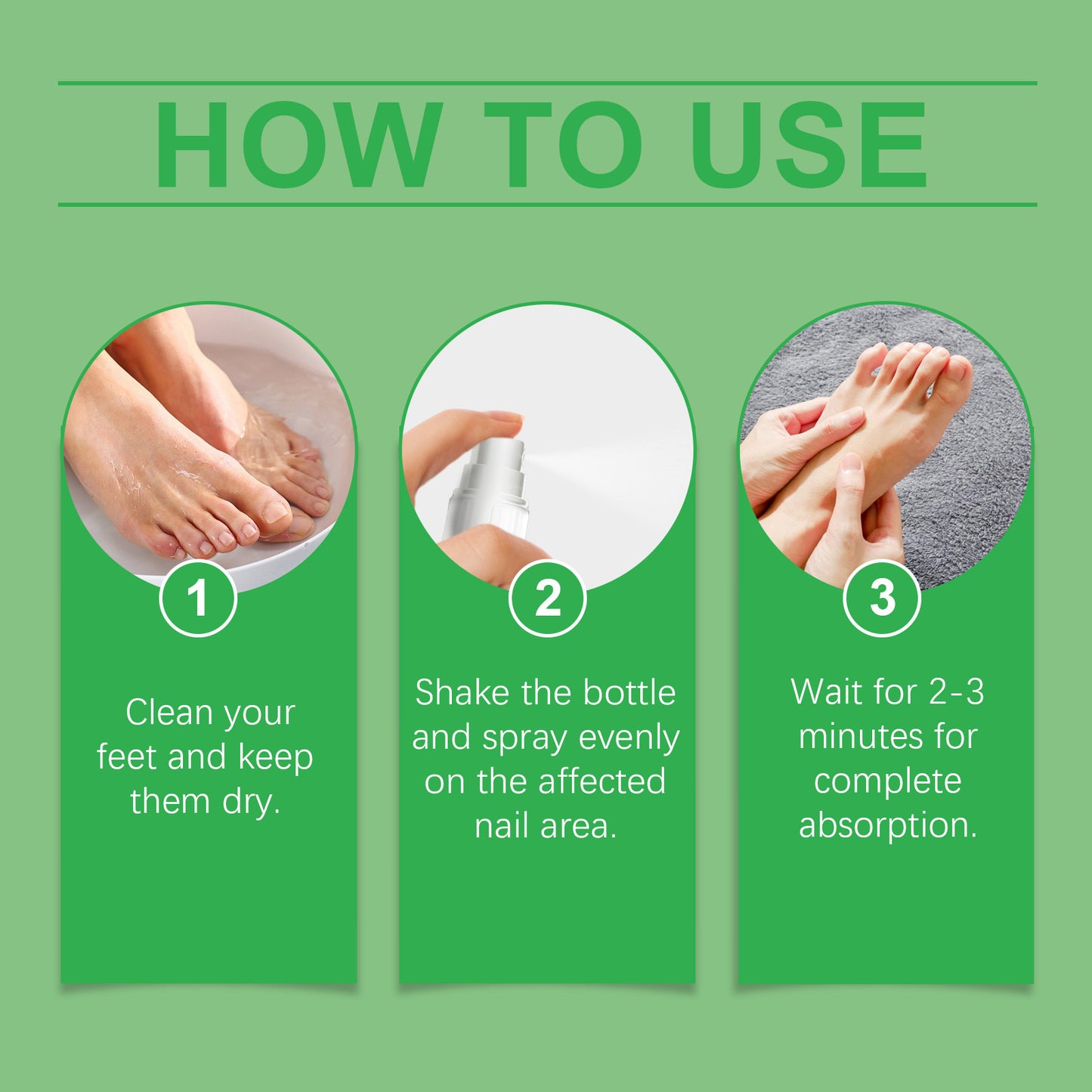 Nail Care Repair Spray with Tea Tree Oil & Aloe - 30ml