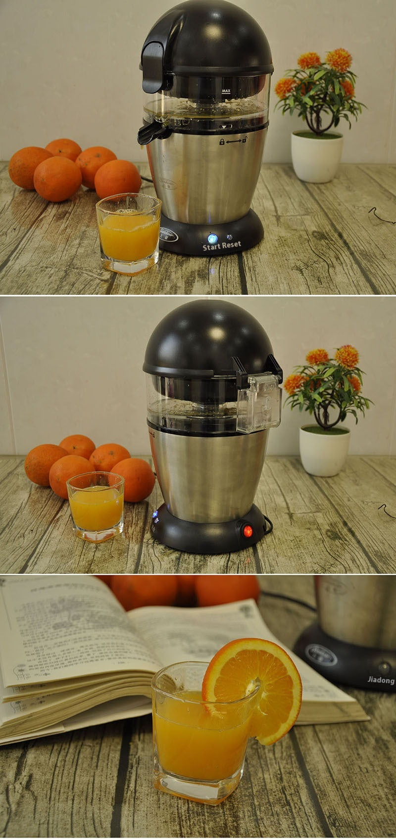 Food Grade Plastic Juicer for Kitchen - 400ml Capacity, Food Safe