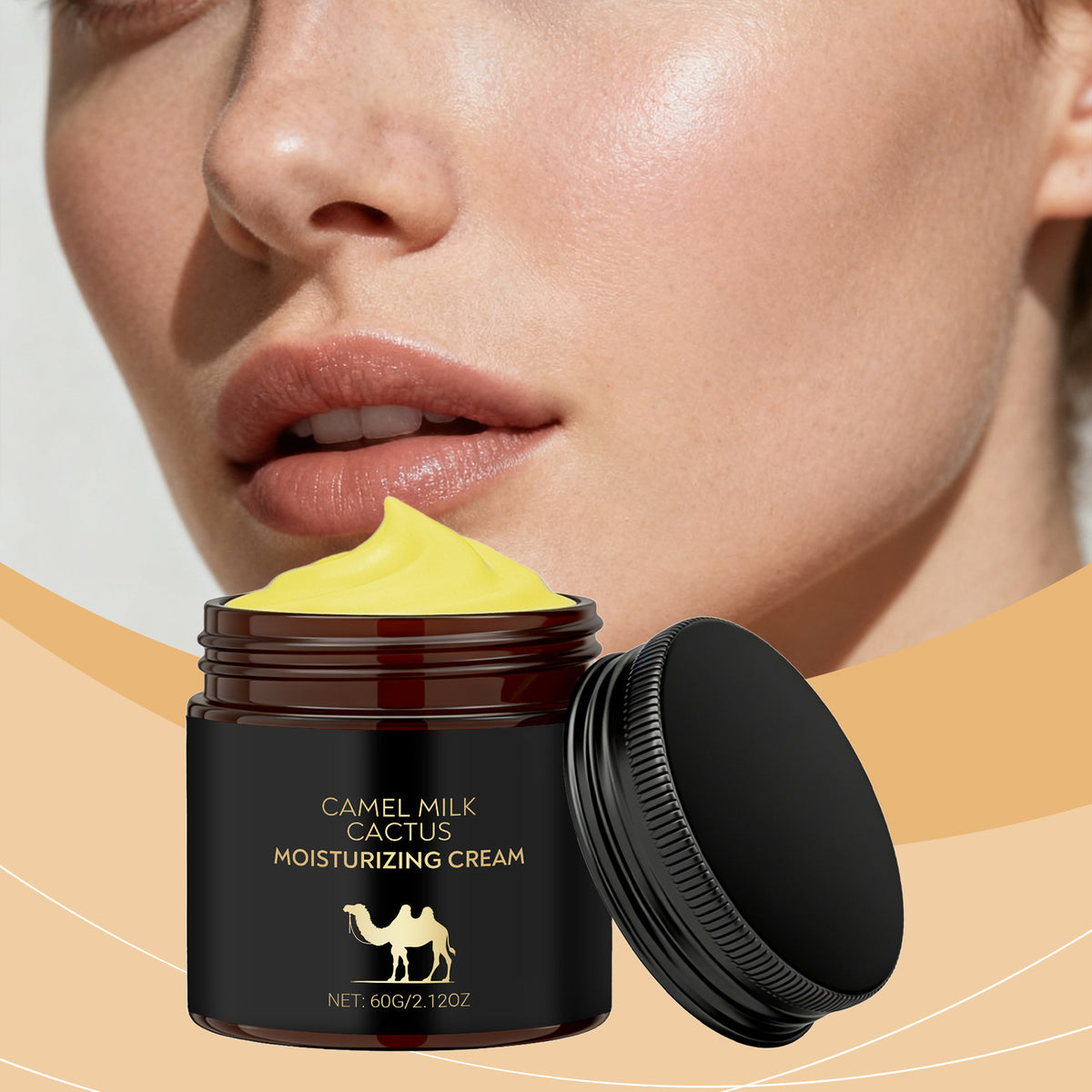 Moisturizing Face Cream with Hyaluronic Acid & Retinol - 60g