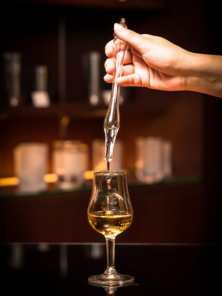 Whiskey Tasting Aroma Test Drop Tube with Fragrance Cup - Home Bar Accessory