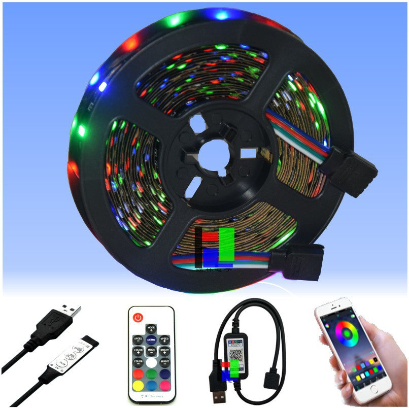 LED Color TV Background Light Bar 5V RGB TV Backlight Strip