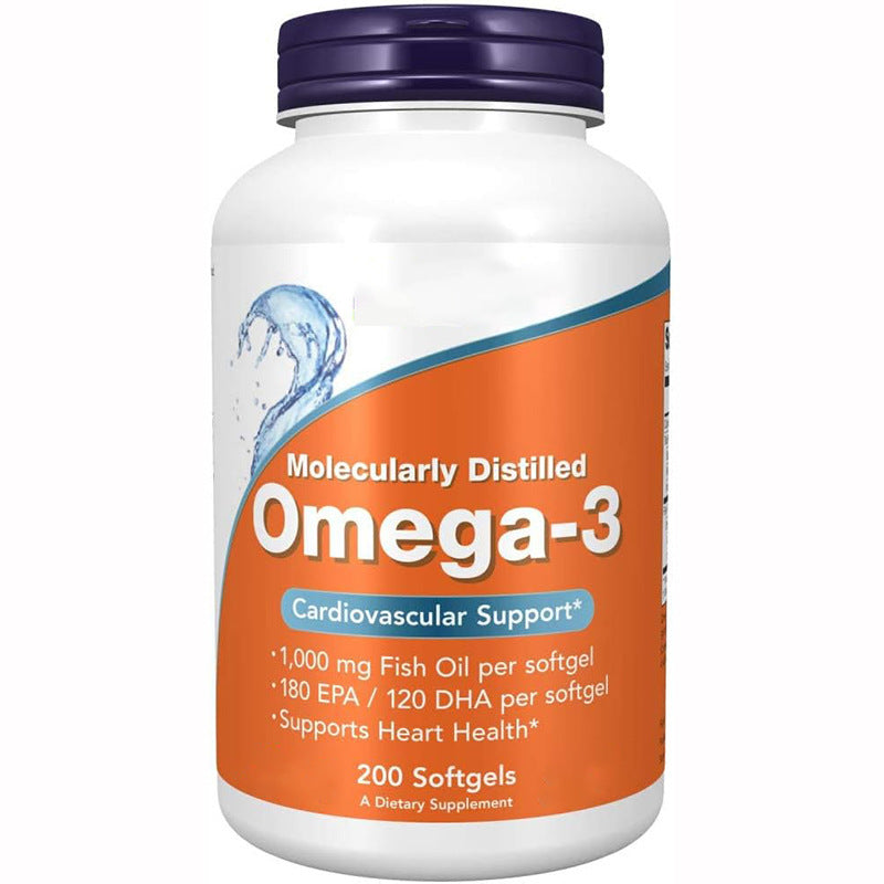 Fish Oil Soft Capsules - 60 Tablets