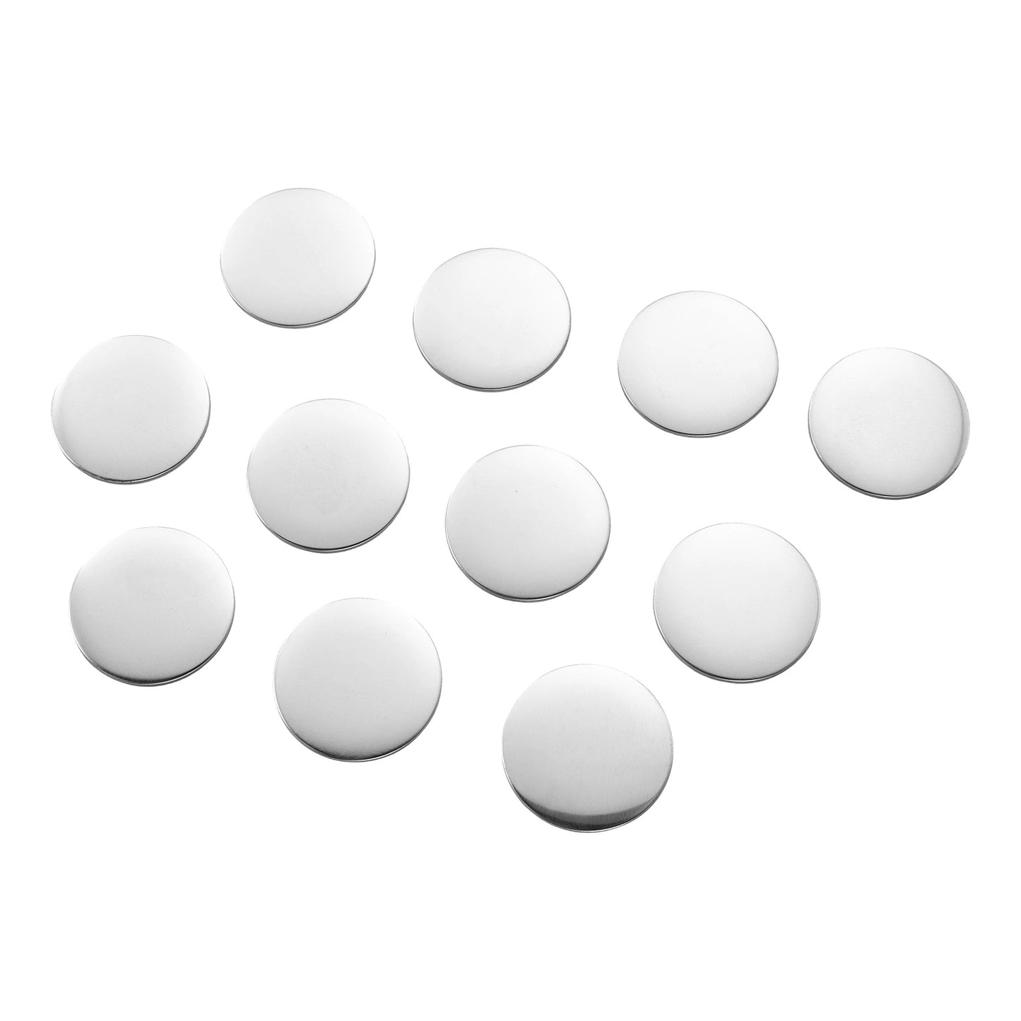 Button Maker Supplies 50 Sets Magnet Buttons with Backs, Clear Films & Paper for DIY Crafts