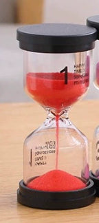 Quicksand Hourglass Bottle - Creative Glass Timer for Home Decor