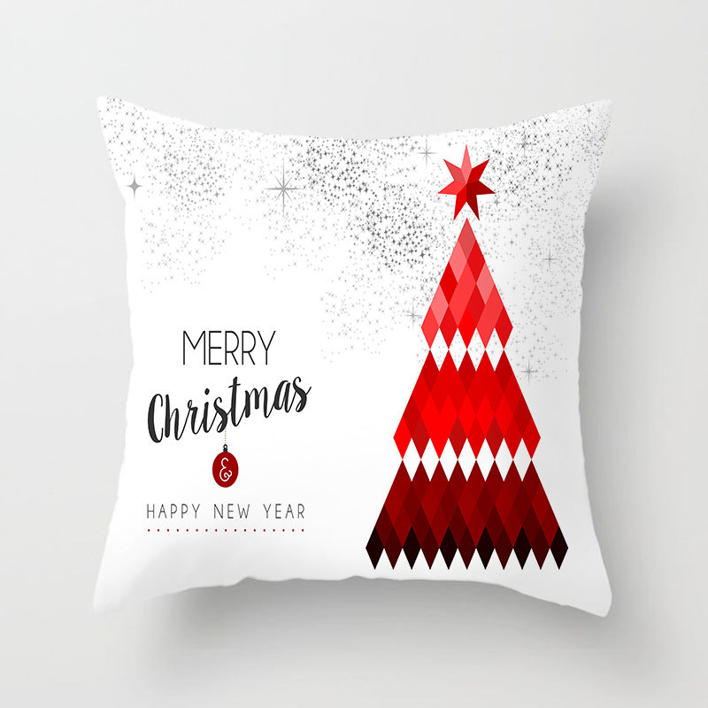 Christmas Pillow Cover - Modern Minimalist Sofa Cushion Case 45x45cm