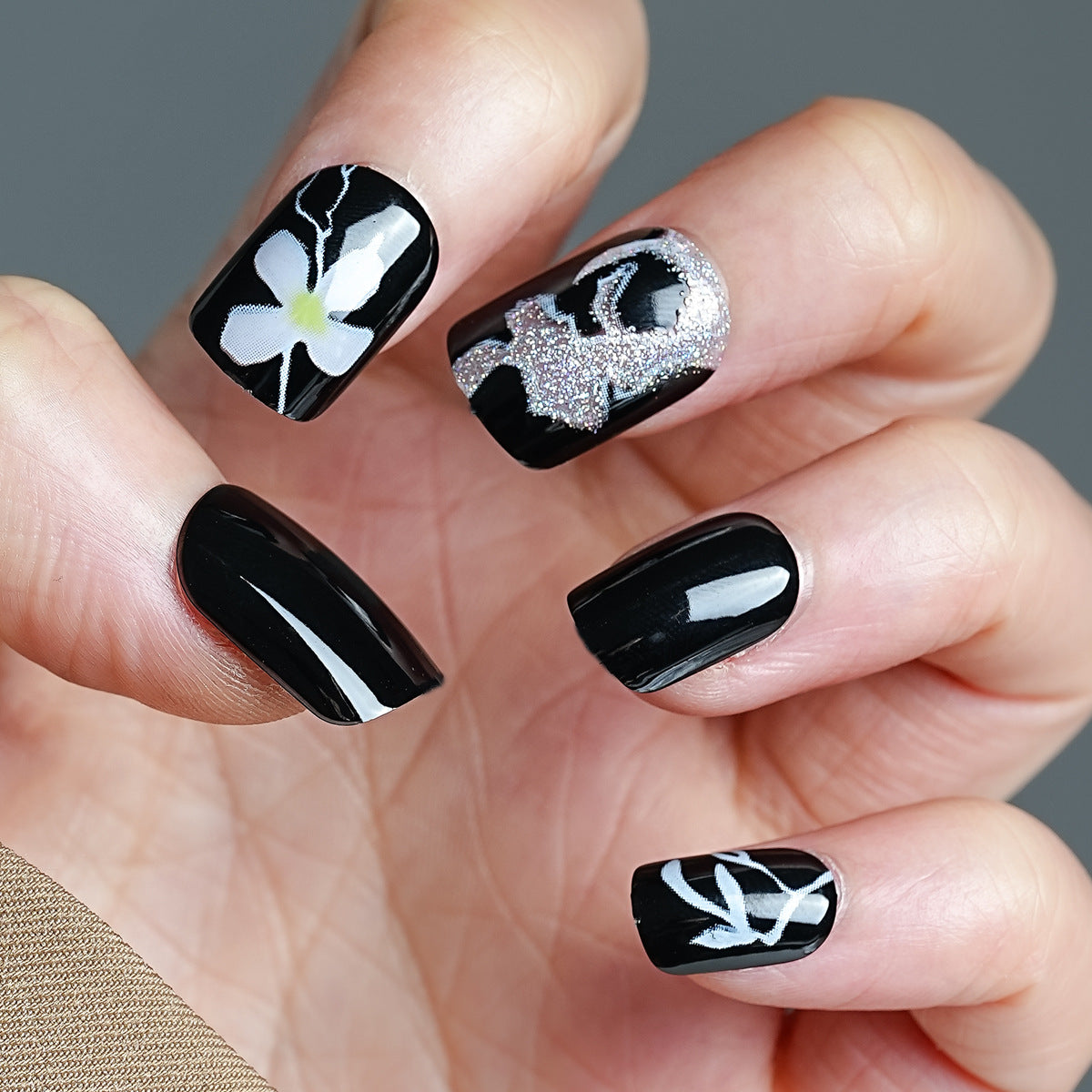 European, American & French Style Fake Nail Patch Set for Nail Art