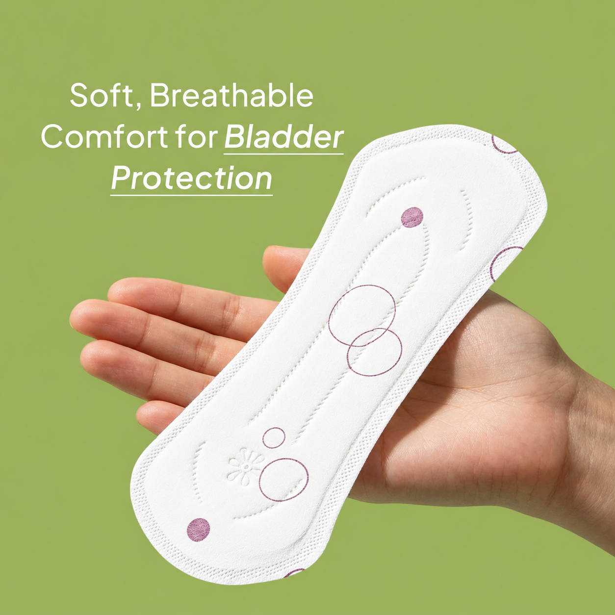 Women Incontinence Pads - Soft, Breathable Comfort for Daily Care