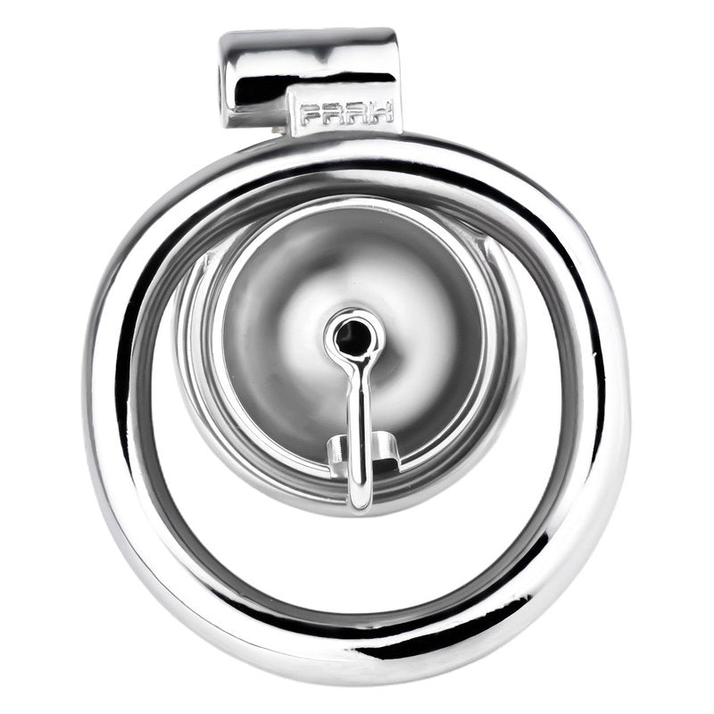 Pierced Stainless Steel Chastity Device with Multiple Sizes - Adult Wellness