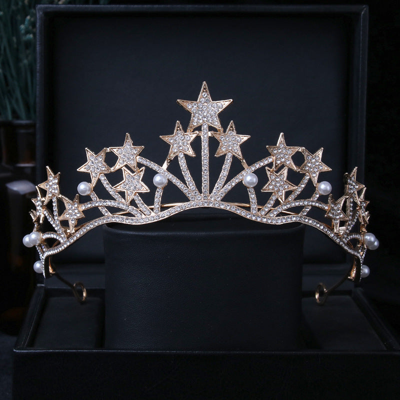 Crystal Princess Crown Hair Accessory
