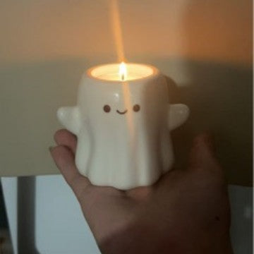 Ceramic Candle Holder - Elegant Home Decor & Table Centerpiece