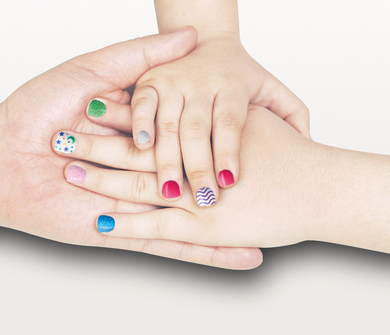 Kids Manicure Machine Nail Art Kit - Pink
