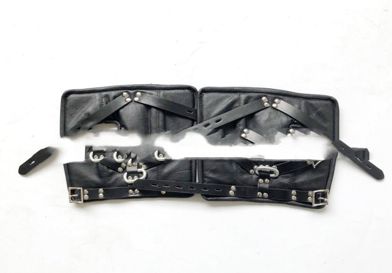 Wrist Support Brace for Hand & Wrist Relief - Black Leather