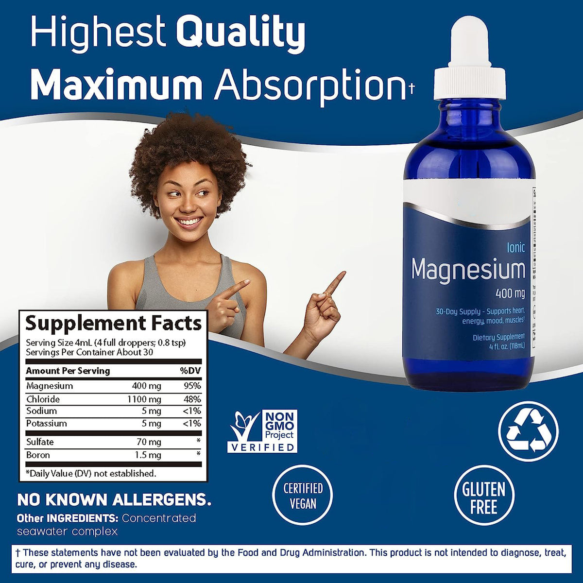Magnesium Vitamin Drops 118ml