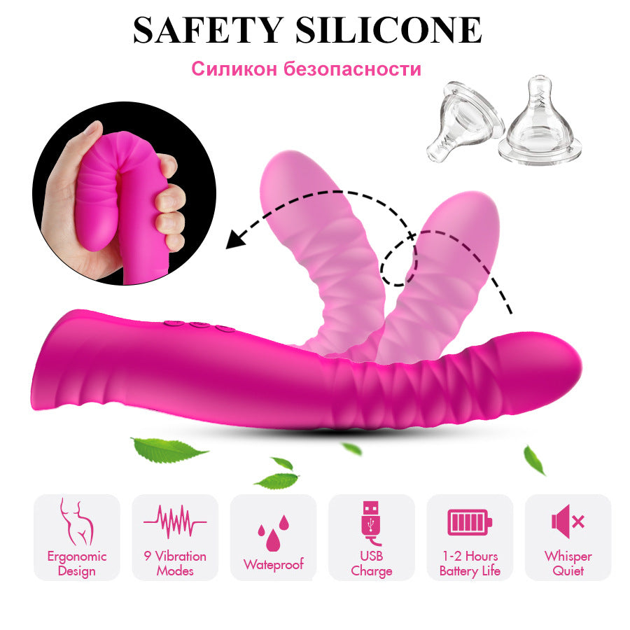 Rechargeable Silicone Electric Personal Massager - Adult Wellness Toy