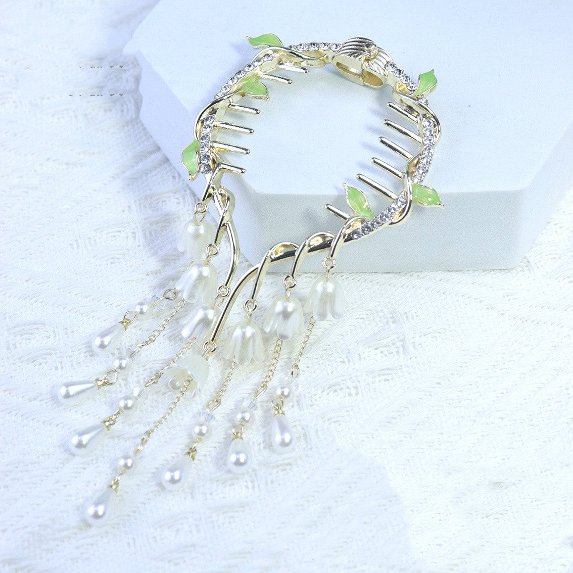 Mori Ancient Style Flower Hair Clip - Multiple Colors