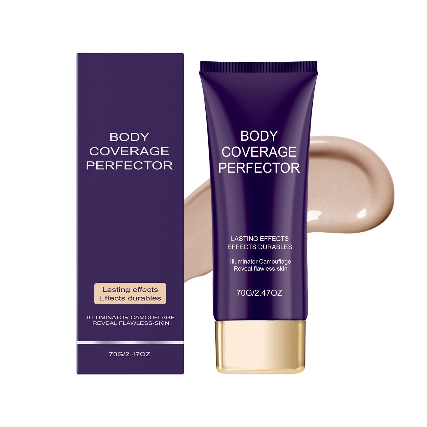 Long-Lasting Body Concealer - 70g Natural, Ivory, Medium Skin Tone