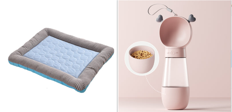 Pet Cooling Mat Bed for Dogs Cats Puppy Kittens Summer Cooling Blanket Ice Silk