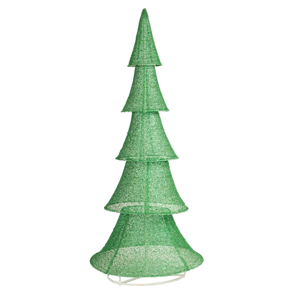 6FT Pre-lit Christmas Tree with 200 Warm White LED Lights