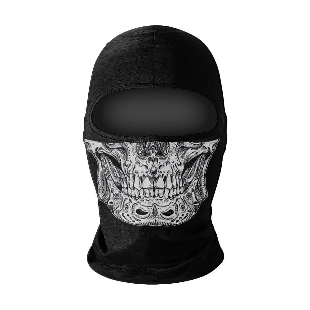 Outdoor Sun Protection Face Cover - Breathable Ice Silk
