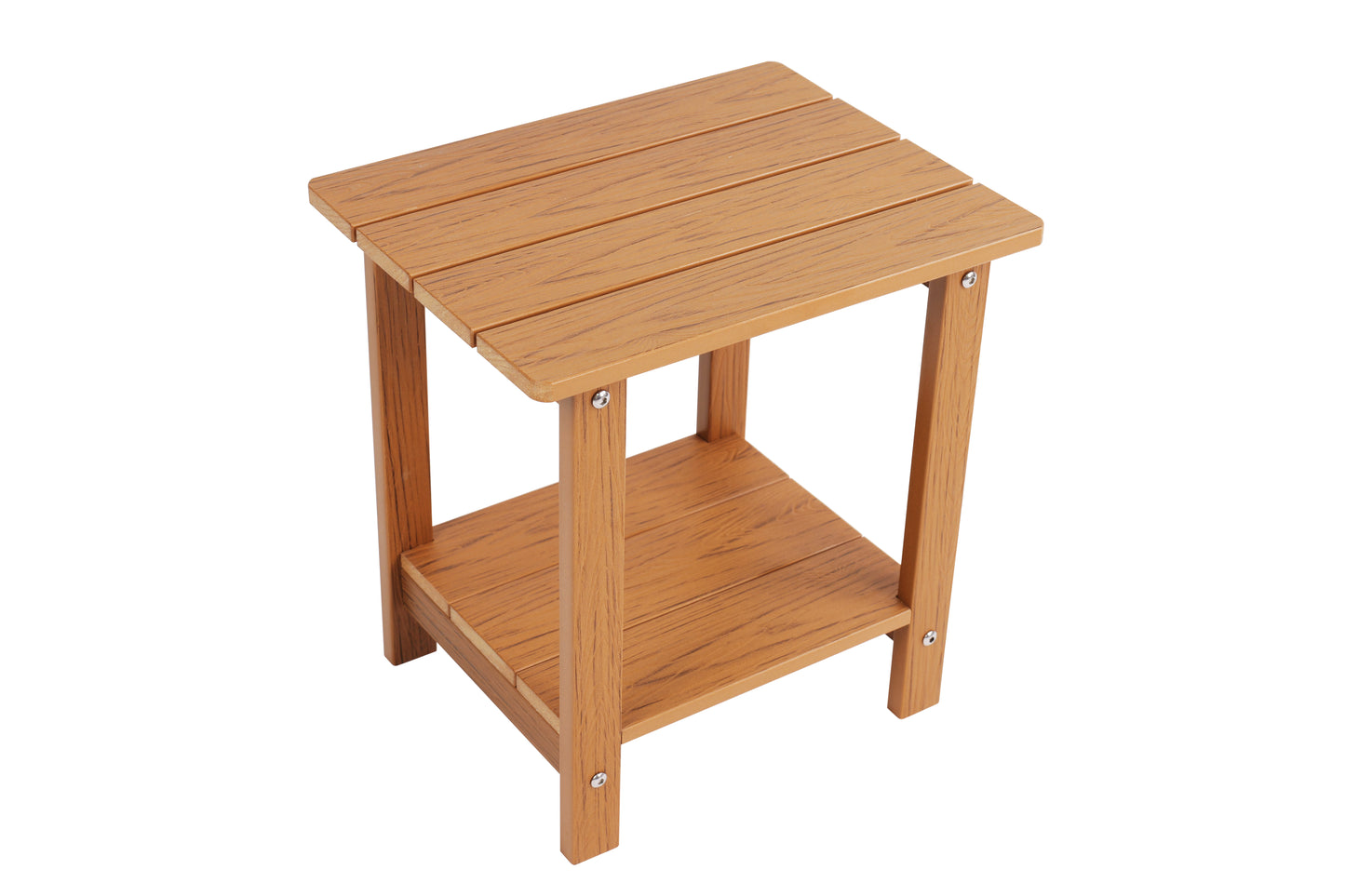 Stylish Side Table Perfect For Outdoor Yard Togethers Snacks & Cozy