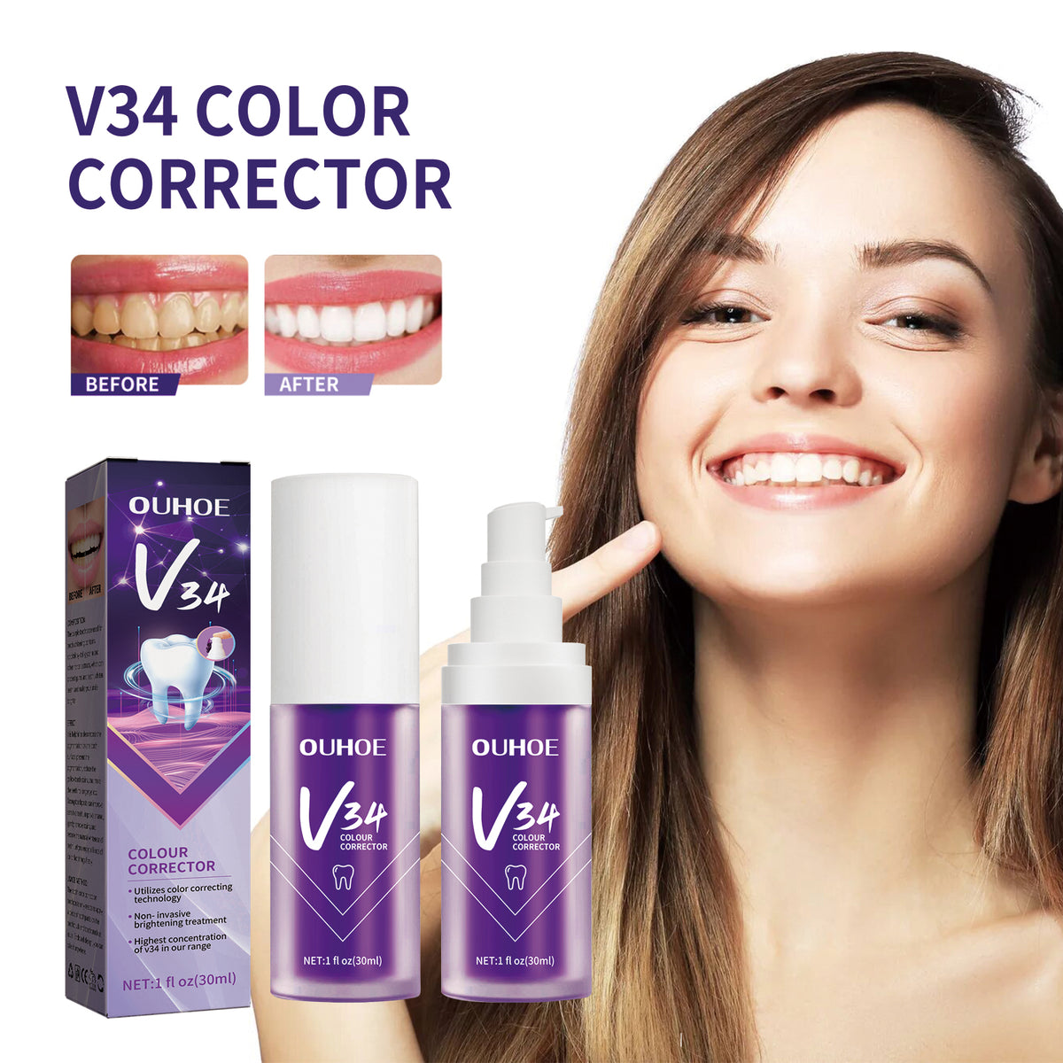 Purple Whitening Toothpaste 30ml