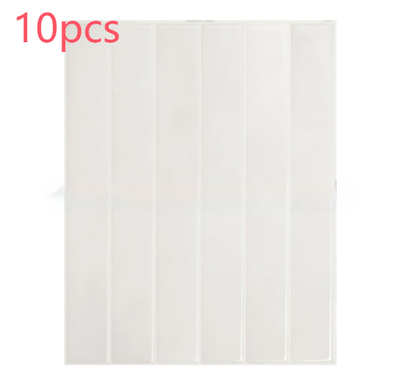 Waterproof 3D Self-Adhesive Wall Sticker for Kitchen Bathroom - High Temp Resistant
