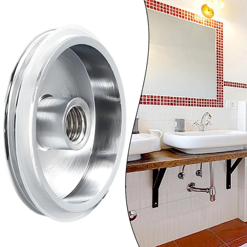 All-Copper Cross-Style Pop-Up Drain Accessory 38mm Copper Cap
