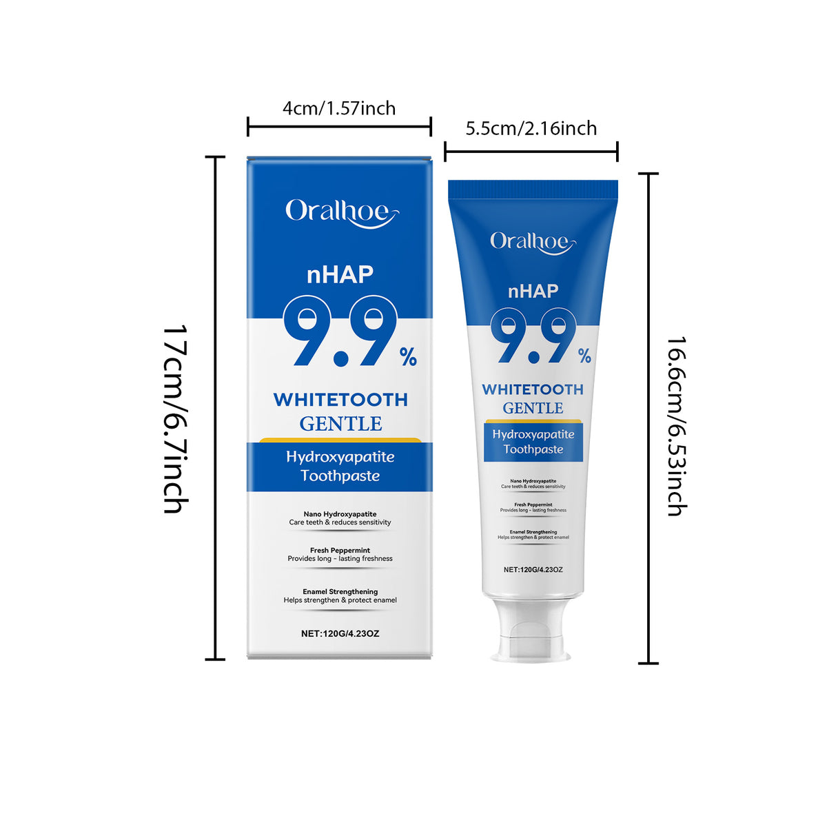 Gentle Mint Whitening Toothpaste 120g