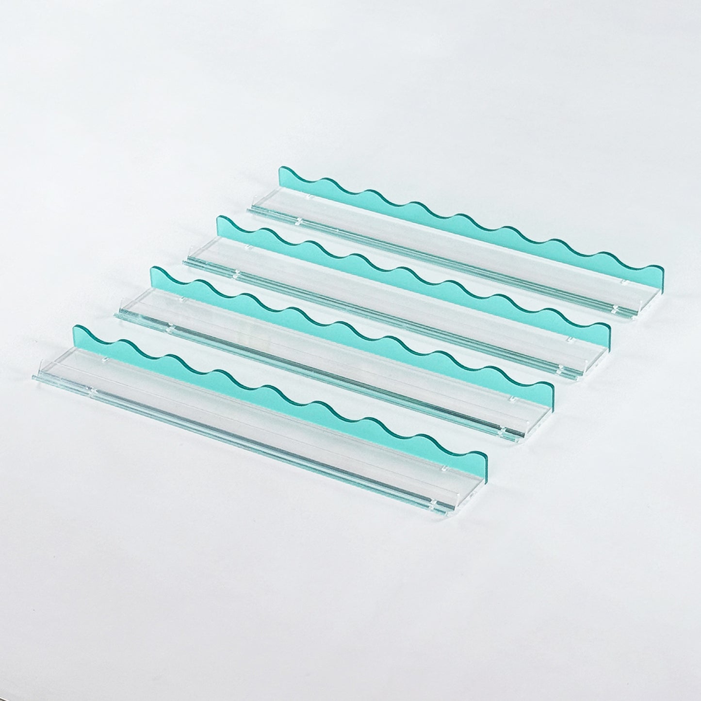 Acrylic Mahjong Ruler - Tile Pusher for Mahjong Games, 17.5 Inch