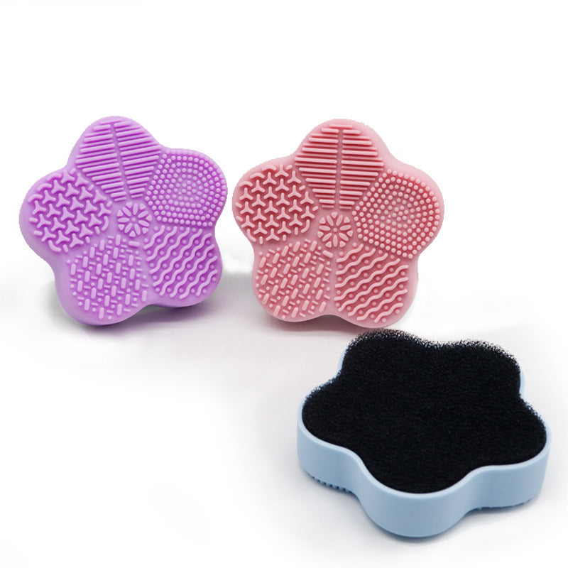 Silicone Starfish Shaped Scrub Pad - Bathroom Cleaning Sponge