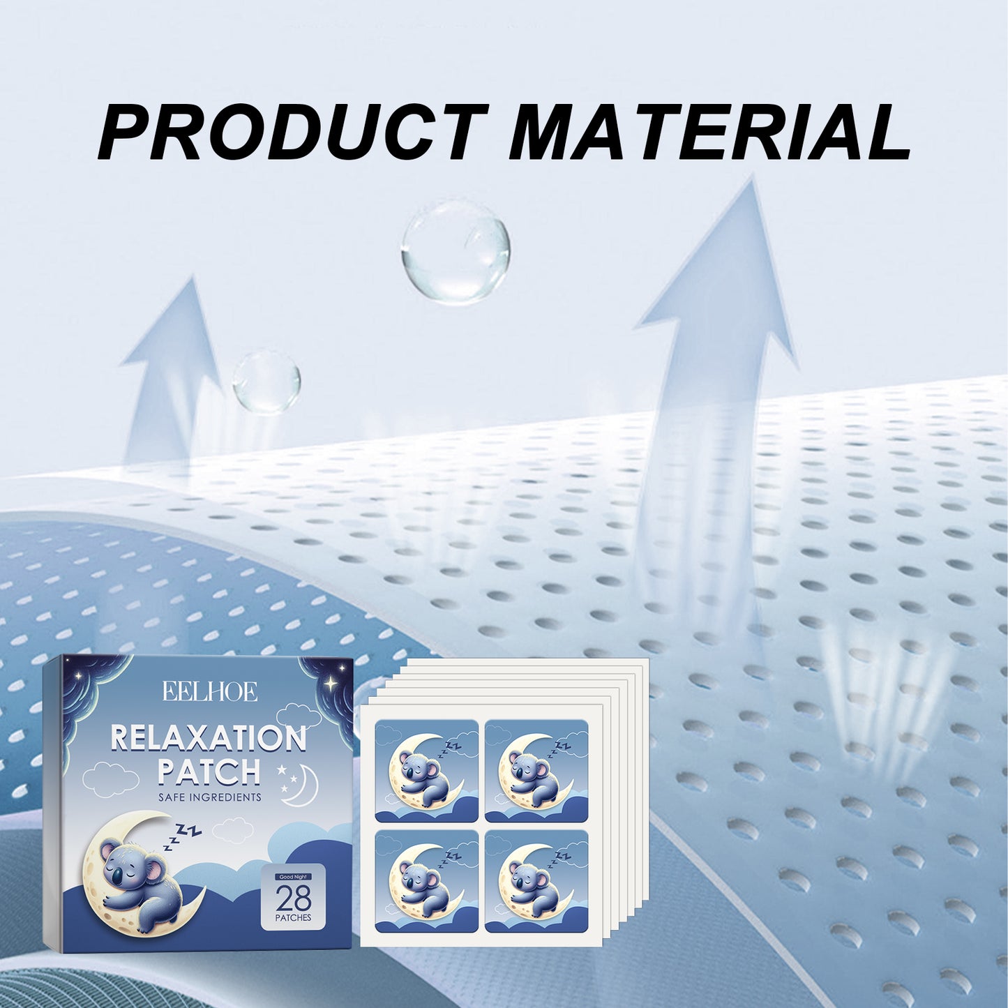 Relaxation Sleep Patches for Improved Rest & Insomnia Relief