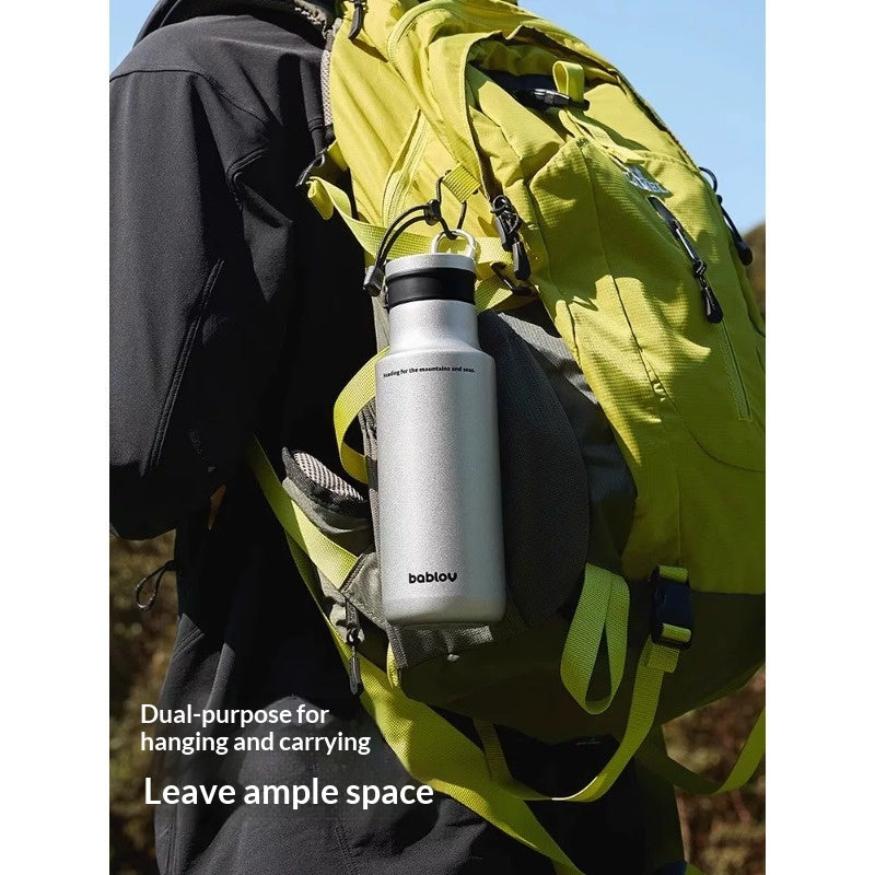 Stainless Steel Insulated Travel Mug 480ml Lightweight Sporty Drinkware