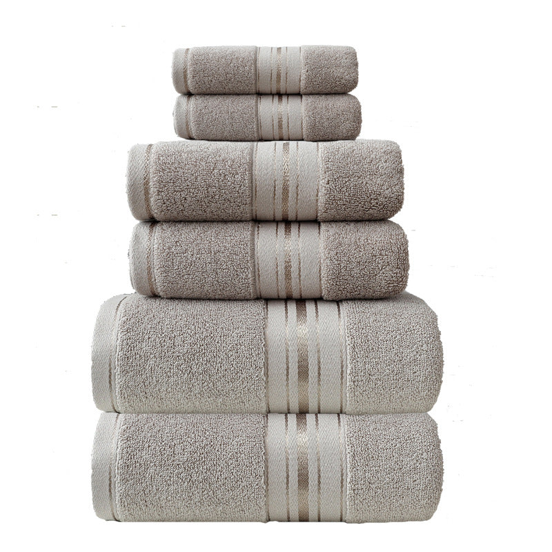 Cotton Satin Solid Color Bath Towel - Soft, Absorbent & Elegant