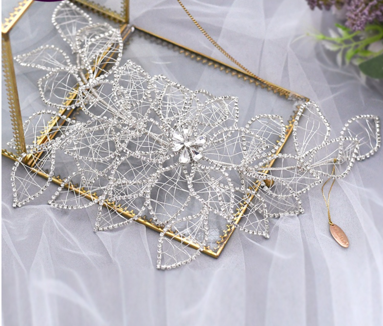 Bridal Rhinestone Headpiece Wedding Hair Accessory