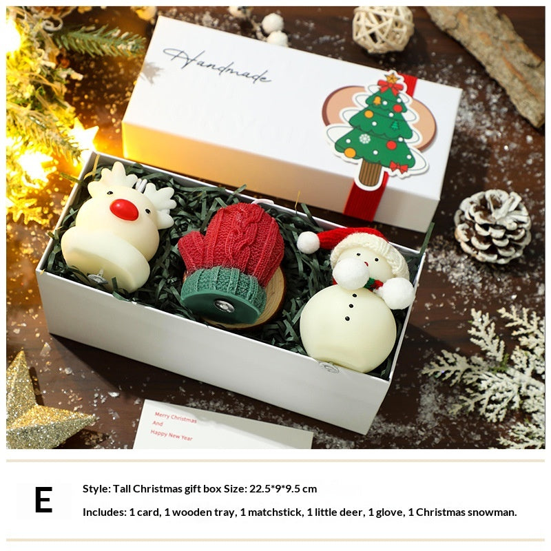 Christmas Candle Gift Sets - Aromatherapy Holiday Decorations & High-End Gift Boxes
