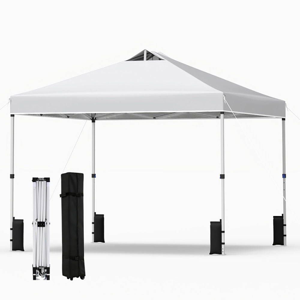 10x10 Pop Up Canopy Tent with Storage Bag - Multiple Colors