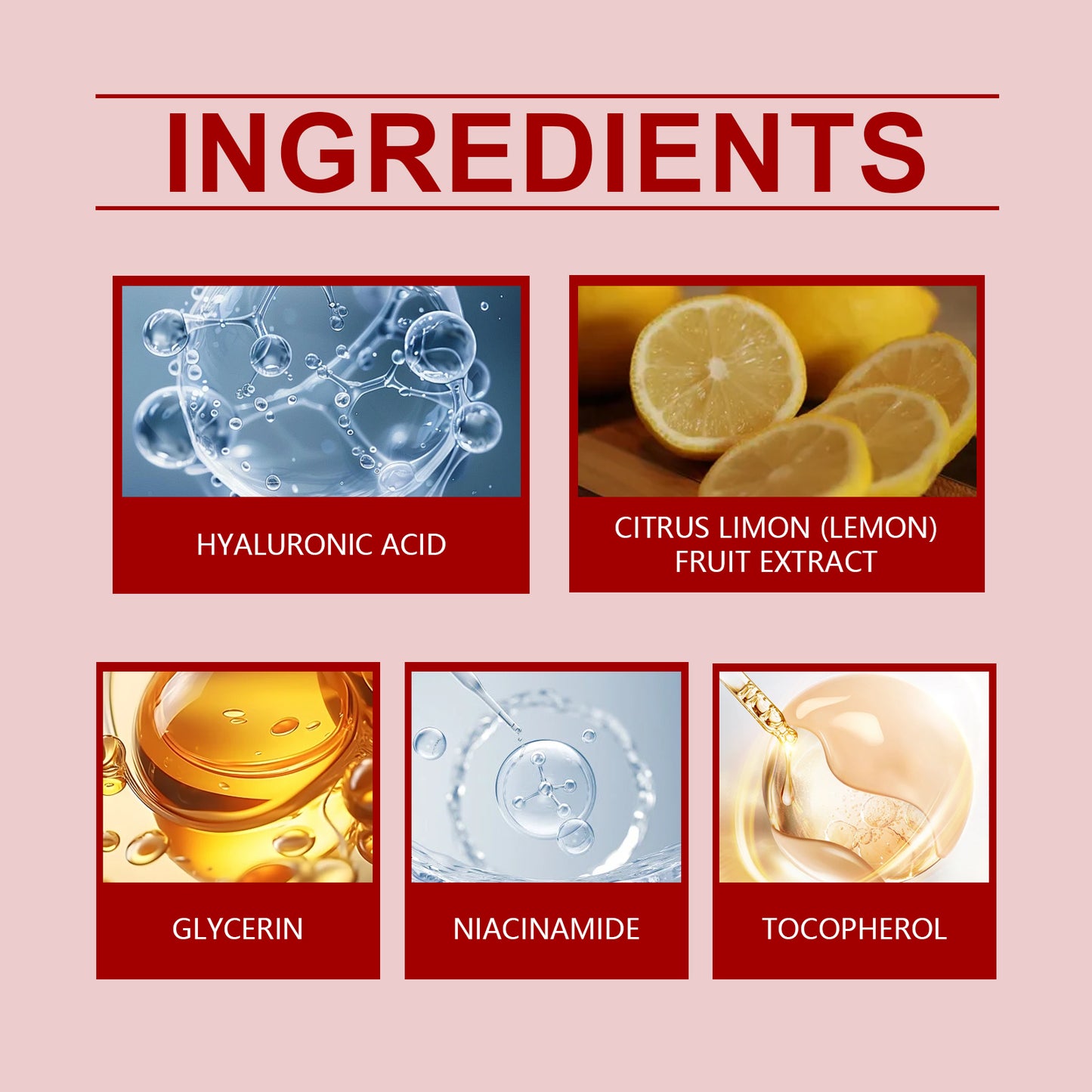 Niacinamide Facial Moisturizing Gel with Hyaluronic Acid for Skin Repair