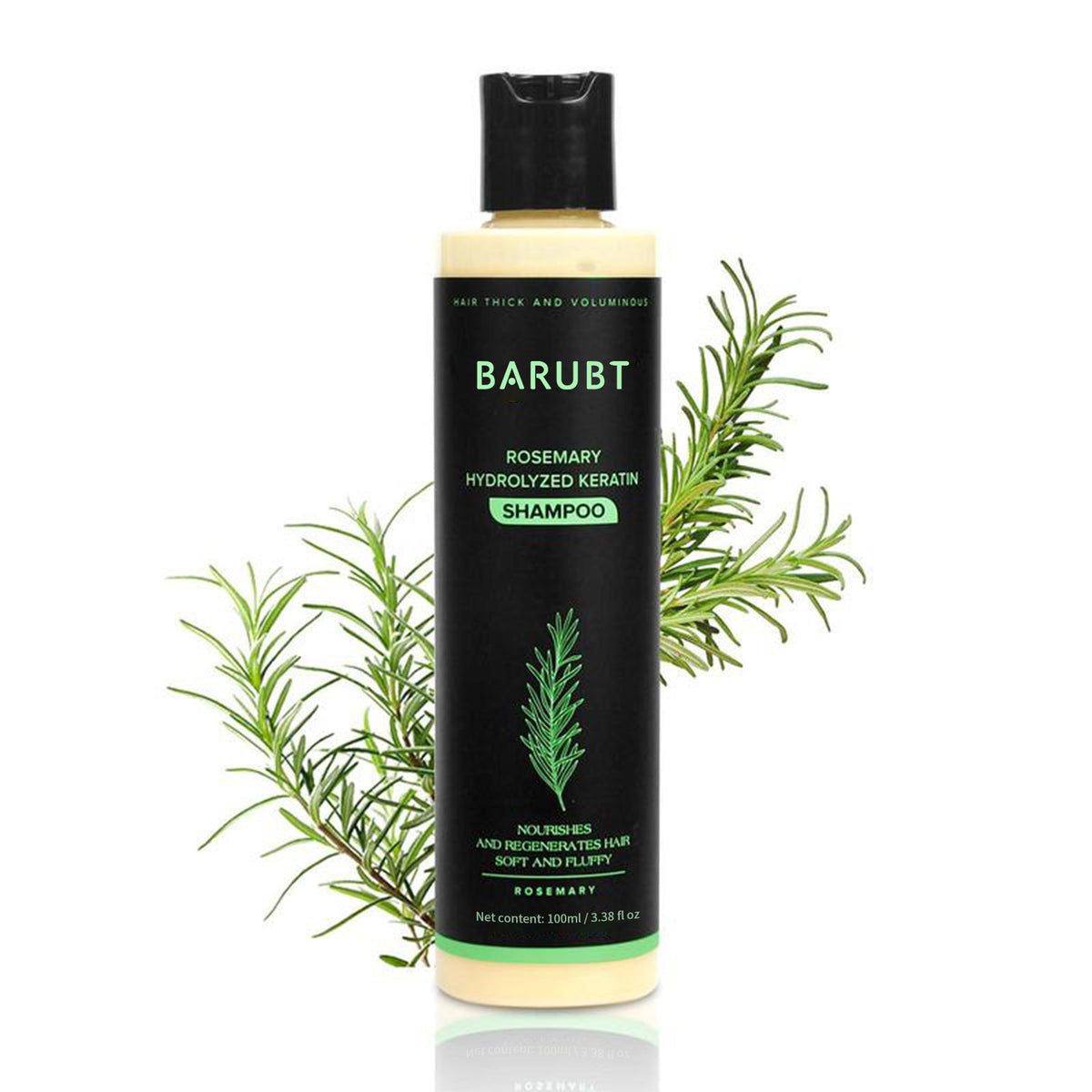 Rosemary Keratin Shampoo, Sulfate-Free & Cruelty-Free