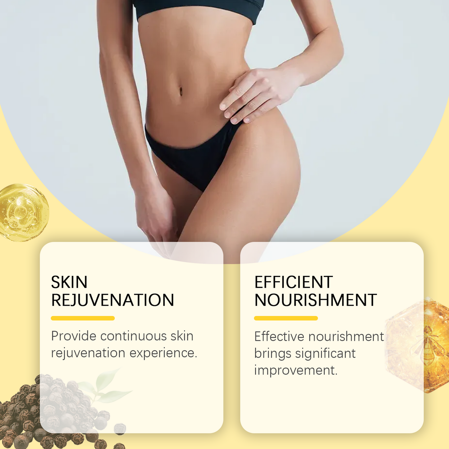Hydrating Body Care Essence - Moisturizing Skin Oil with Jojoba & Rosemary