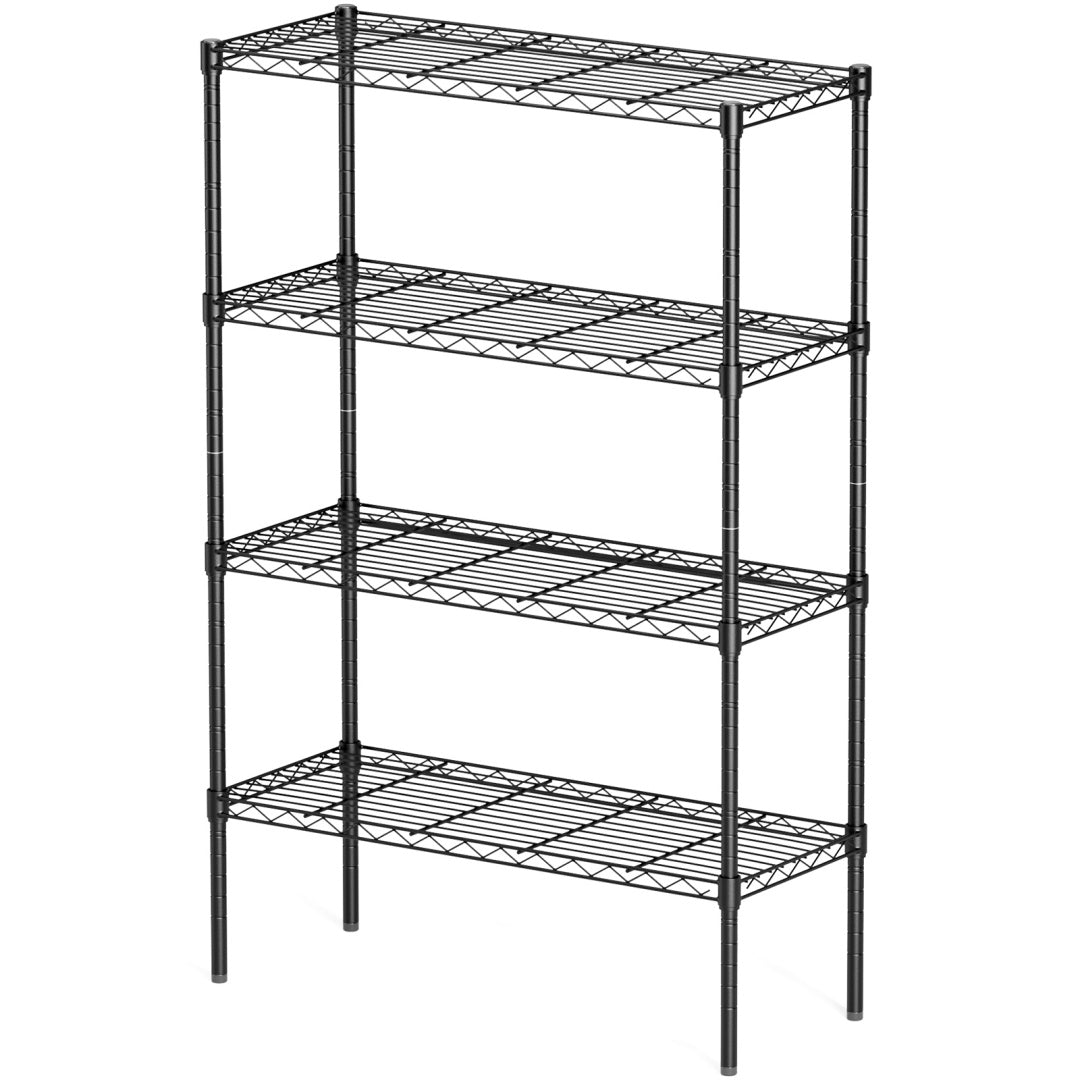Adjustable Heavy-Duty Metal Wire Storage Rack Shelves