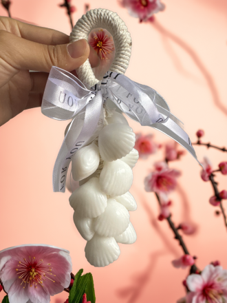 Shell Soaps - White Shell-Shaped Body Care Bar, 120g