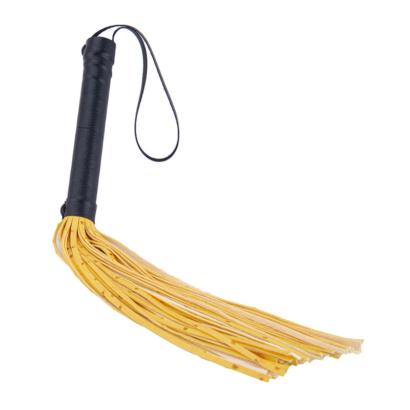 Men's PU Leather Whip Prop for Adult Play - BF 40621