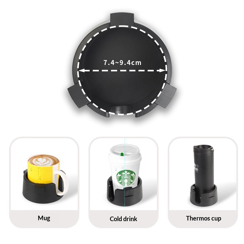 Multifunctional Desk Cup Holder for Office, Home, and Kitchen - Anti-Overflow Stand