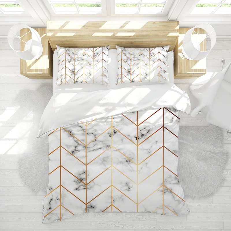 Cross-Border 3D Digital Printing Bedding Set - Multiple Sizes and Styles