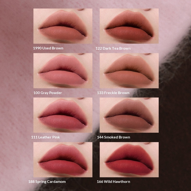 Matte Lip Liner Set in Vintage Nude & Brown Shades - Long-Lasting & Easy to Apply