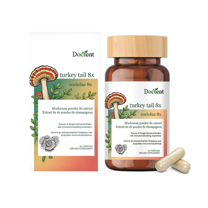 Cordyceps Mushroom Immune Support Capsules - 60 Count