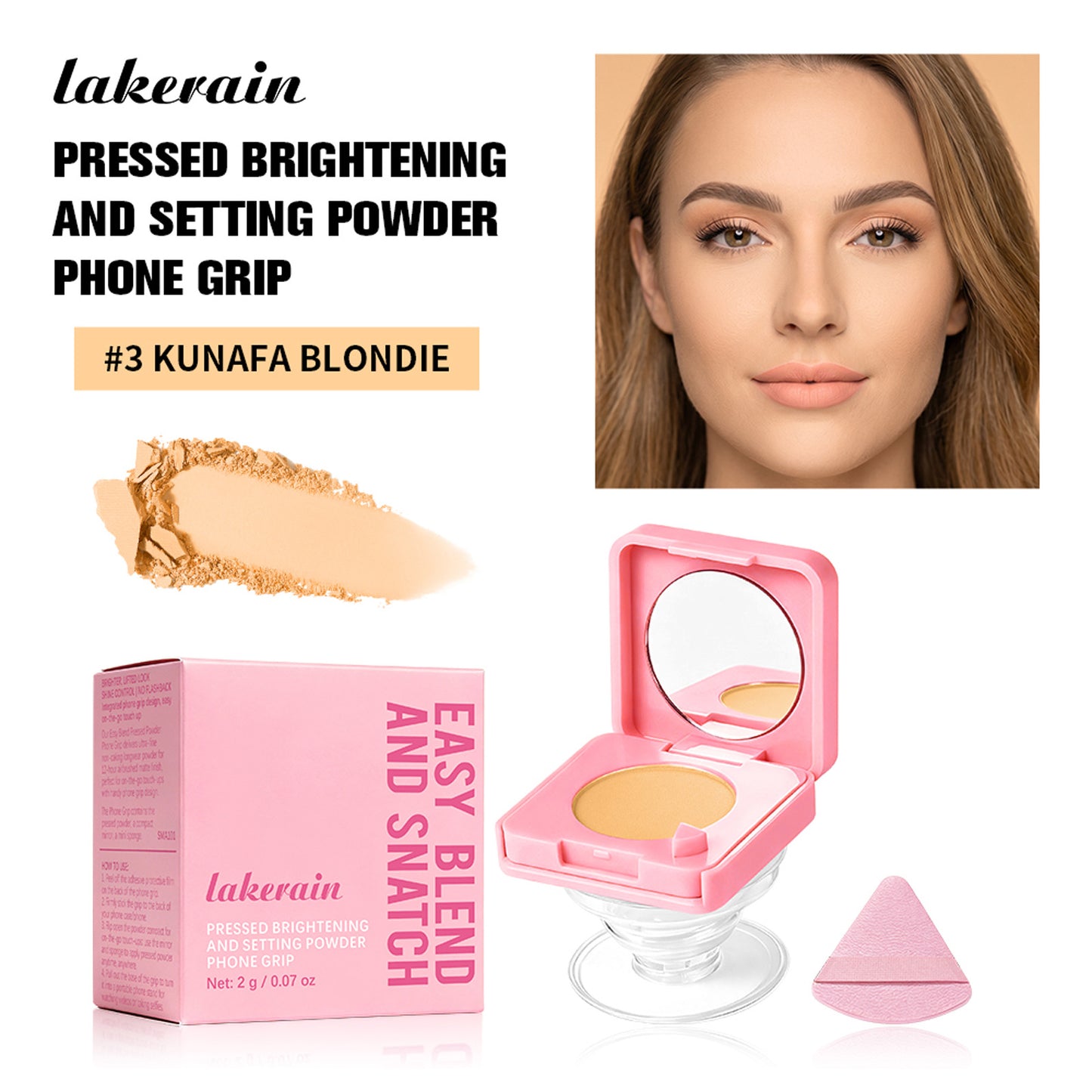 Baked Setting Powder Compact - All Colors & Sizes for Flawless Skin