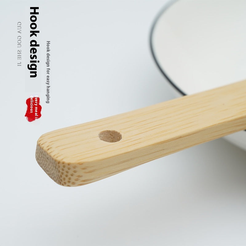 High-Temperature Resistant Bamboo Shovel for Household & Garden Use