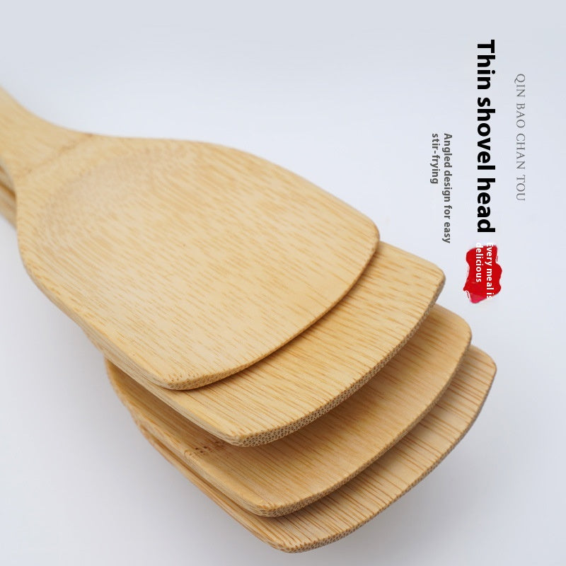 High-Temperature Resistant Bamboo Shovel for Household & Garden Use